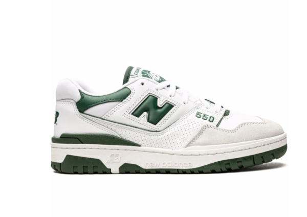 New Balance 550 "White/Team Forest Green"
