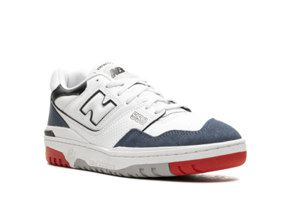 New Balance 550 "White/Navy/Red" - Image 2